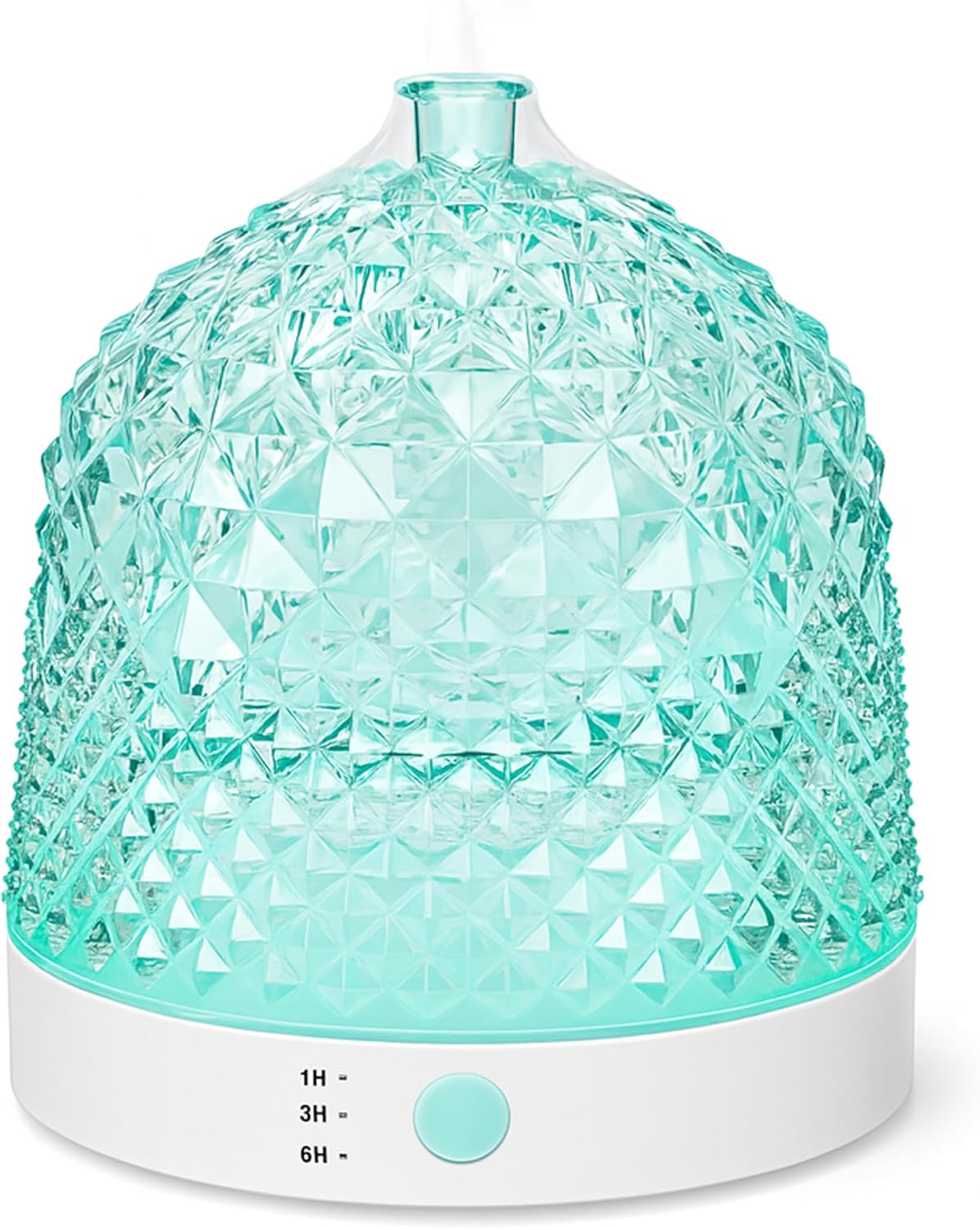 ALMA Diffusore Oli Essenziali in Vetro 200 ml con LED