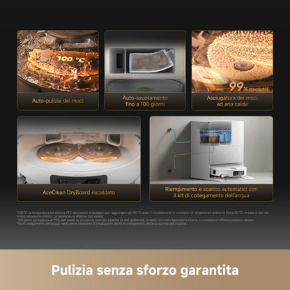 Dreame X50 Ultra Complete: Robot Aspirapolvere 20.000 Pa
