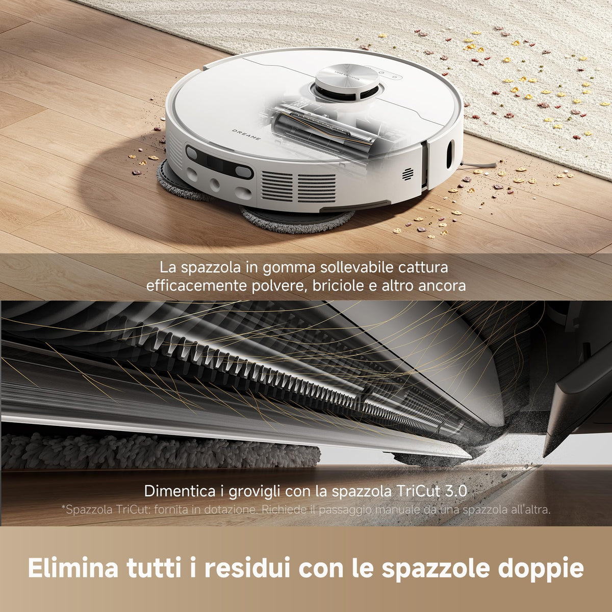 Dreame L50 Ultra AE: Robot Aspirapolvere Lavapavimenti 28.000 Pa
