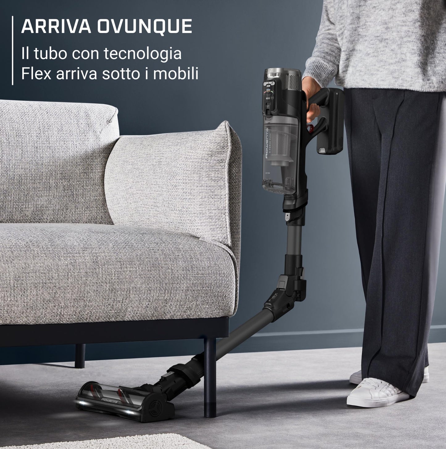 Rowenta X-Force Flex 13.60 Aspirapolvere Senza Fili Modello Allergy