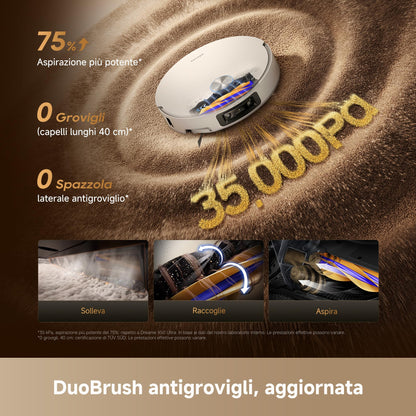Dreame X50 Ultra Complete: Robot Aspirapolvere 20.000 Pa