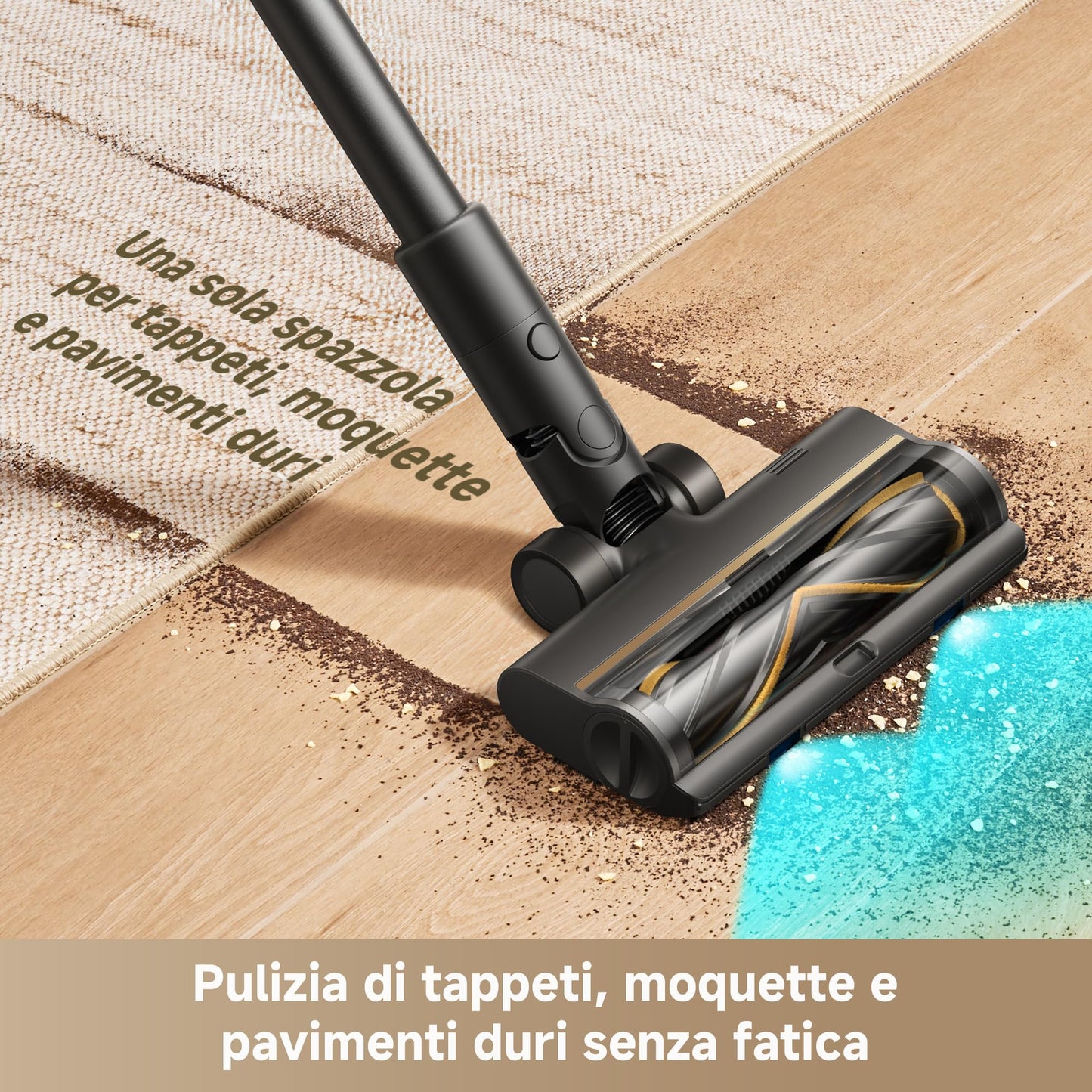 DREAME R20 Aspirapolvere Senza Fili con Tecnologia di rilevamento laser