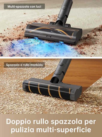 DREAME R20 Aspirapolvere Senza Fili con Tecnologia di rilevamento laser