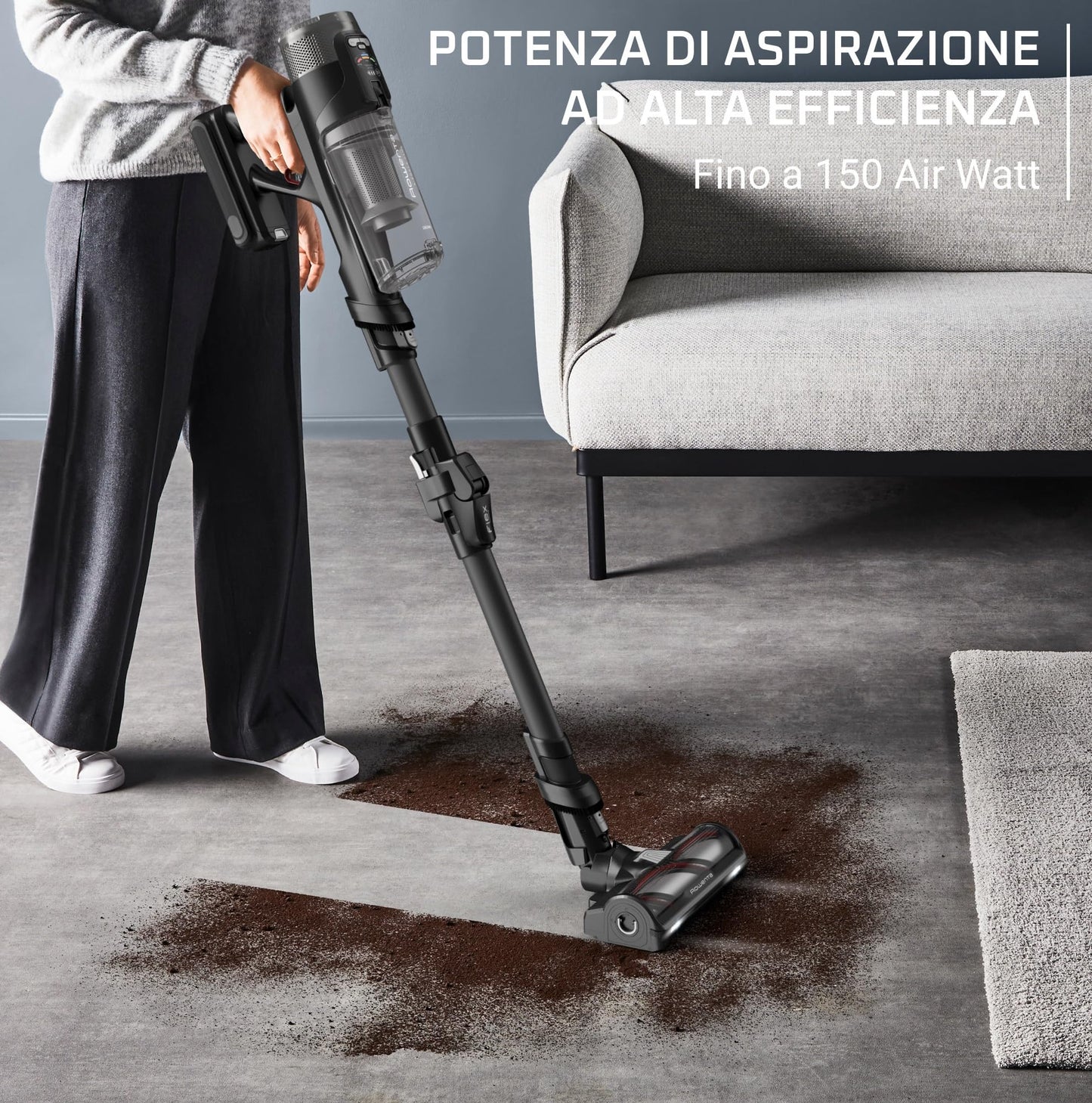 Rowenta X-Force Flex 13.60 Aspirapolvere Senza Fili Modello Allergy