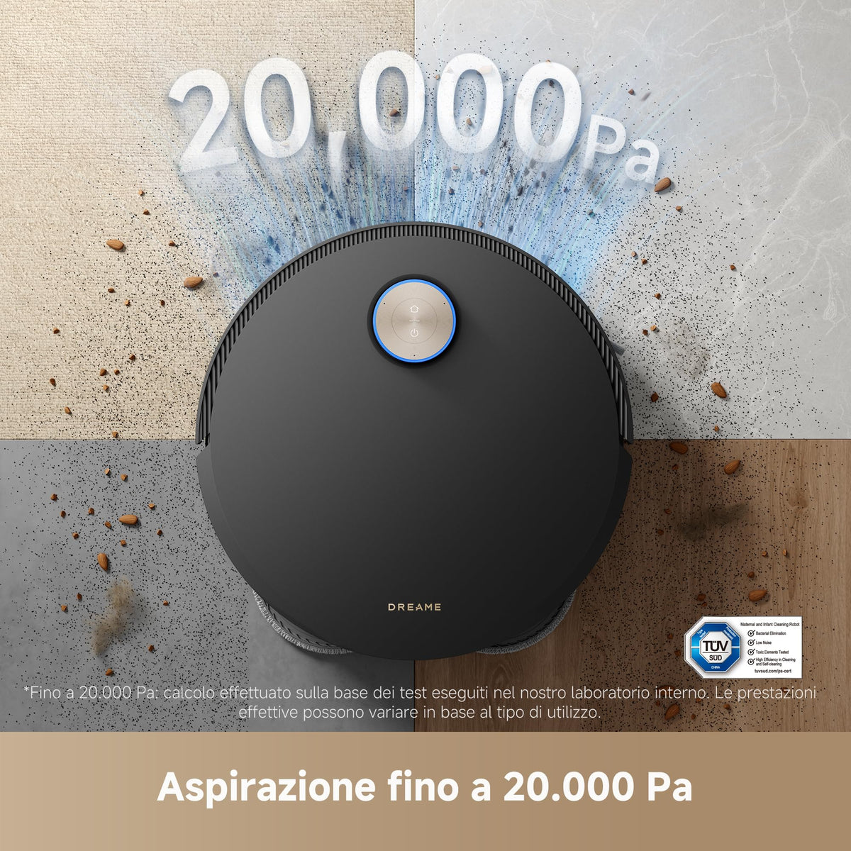 Dreame X50 Ultra Complete: Robot Aspirapolvere 20.000 Pa