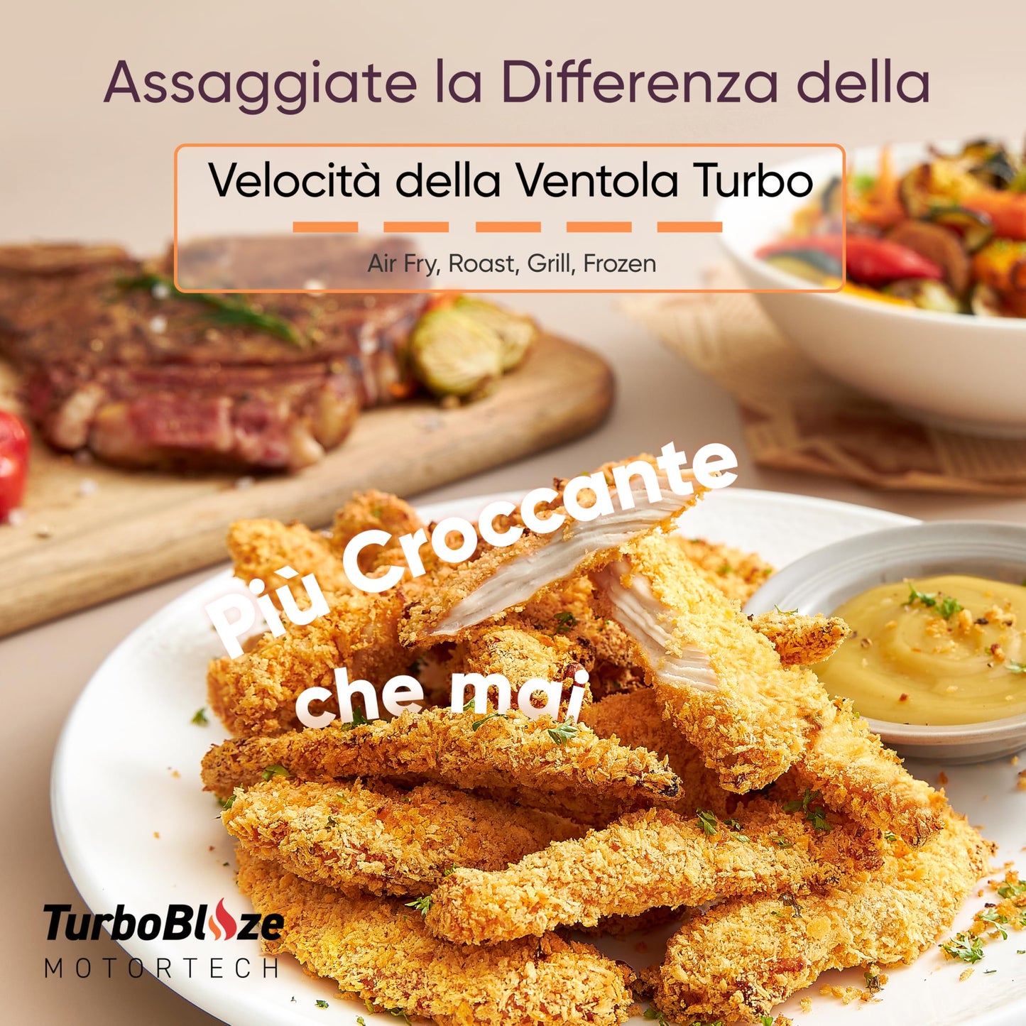 COSORI Friggitrice ad Aria Turbo Blaze 6 Litri