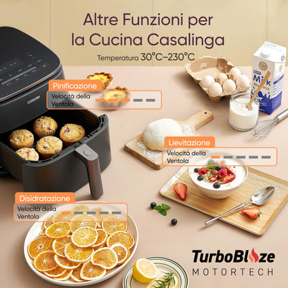 COSORI Friggitrice ad Aria Turbo Blaze 6 Litri